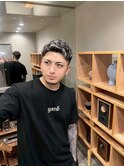 フェード×ホワイトメッシュ