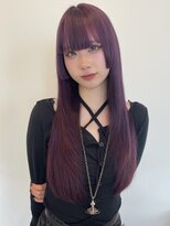 ウシワカマル ミライ(USHIWAKAMARU MIRAI)&nbsp;ロングレイヤー/ピンクパープル