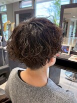 アース 南福島店(HAIR&MAKE EARTH) ショート×コスメパーマ セットがラクに