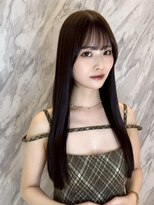 アリアツイン バイ エクラート 池袋西口店(ARiA TWiN by ECLART)&nbsp;【髪質改善ストレート】シースルーバング