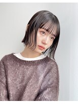 エレノア 吉祥寺北口店(Eleanor) 外ハネボブ ミニボブ シアーカラー 大人かわいい