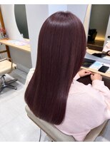 フィーカ(fika)&nbsp;髪質改善カラー×ピンクラベンダー☆