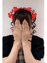 エクステ/シールエクステ専門店/梅田/ヘアセット/ヘアアレンジ/LANDS ANNEX  エクステ&nbsp;【ヘアセット】プッカモリヘア/推し活ヘア／梅田駅