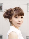 SWEET シフォン編みこみＵＰ