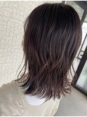 春らしく艶髪ピンクアッシュ(^^)