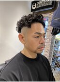 大人気フェードパーマ!