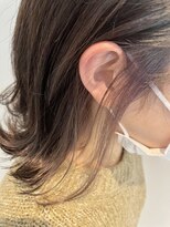 ヴィーヴォ 天六店(VIVO)&nbsp;【VIVO】池田晃久  イヤリングカラー ラベンダーピンク インナー