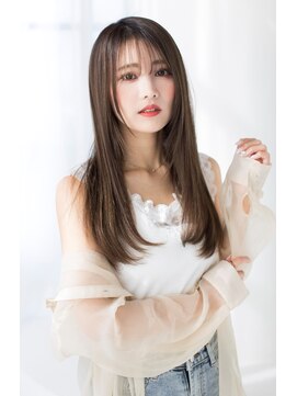 トティア 元町三宮(Totia) 【Totia元町・三宮】エアーストレート×ミルクティーブラウン