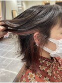 インナーカラーピンク
