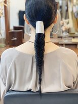 ヘアセット&メイク専門店 カスミ(Kasumi)&nbsp;フィッシュボーンアレンジ