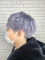アース 大和店(HAIR&MAKE EARTH) ケアブリーチ☆ブルーシルバー