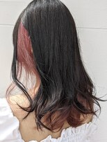 ランプヘアー(LAMP hair)&nbsp;【LAMP hair】インナーカラー　ピンク