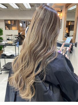 サニー 渋谷(SUNNY) グレーベージュニュアンスカラーアッシュミルクティー