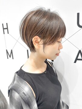 ハルキミナト ジャパン ヨコハマ(HARUKI MINATO japan YOKOHAMA) 透け感マッシュショート10代20代30代40代50代