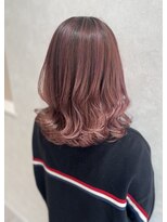 アッシュ 八王子店(Ash)&nbsp;ハイライト/バレイヤージュ/ピンクベージュ/イルミナカラー