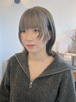 ヘアー ミュゼ 大西店(HAIR Musee) シアーグレー/ニュアンスカラー/フェイスレイヤー/ウルフカット