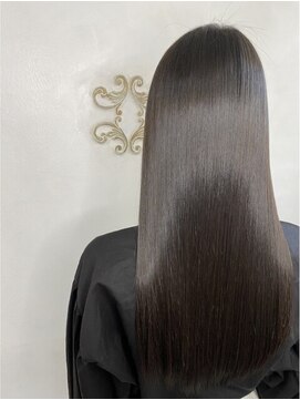 ヴィオラカラー(VIOLLA COLOR) 髪質改善＊黒髪うるつやストレート＊美髪【violla pro】