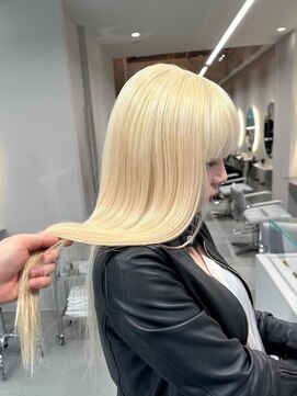 ソル 栄矢場町(SOL) 切りっぱなしボブ/美髪/ピンクブラウン[栄駅/矢場町駅]