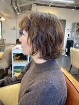 ポタム 東中野(potamu)&nbsp;ボブにパーマ