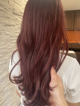 ノラキチジョウジ(NORA KICHIJOJI) ハイトーンカラーウルフボブフェイスレイヤーロングレイヤー