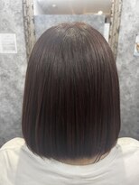 ライオット(RIOT) ピンクブラウン×ボブ