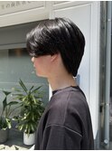 センターパート/ニュアンスパーマ/メンズパーマ