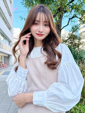 アンジェリカ 立町店(ANGELICA) シースルーバング　　韓国風ヘア