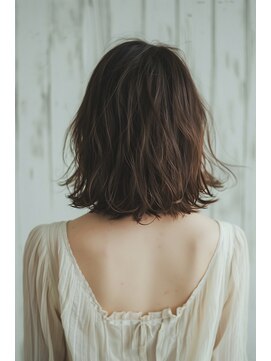 インパークス 北千住店(INPARKS) 美髪こなれミディ外ハネボブ前髪艶感ボブ［北千住］