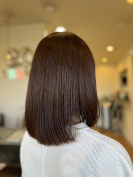 ヘアートランク(hair TRUNK) 上品なブラウンレッド