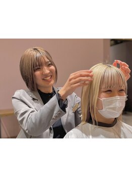 【半個室/白髪ぼかしカラー専門】毎月の白髪染めをやめたい方必見!通うたび若々しい綺麗な髪へと導きます♪