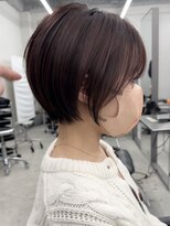 リリット(ReLit)&nbsp;ハイライトレイヤーカットグレージュベージュショート髪質改善