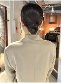【阿部菜乃花】結婚式卒業式ヘアセットタイトヘアアレンジ