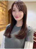 イメチェン前髪小顔ロング_表参道/原宿