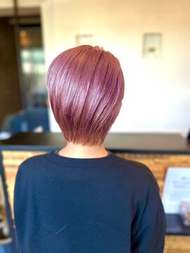 ヴァン カウンシル 王子(VAN COUNCIL) 秋冬のダブルカラー デザインカラー/パープル/ピンク#2