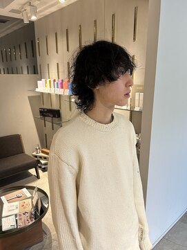 ミリ(milli Produce by ITAKURA) マッシュウルフ波巻きパーマ