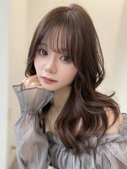 スティル カラン(STILL calin)の写真/【韓国風カット+透明感カラー】傷ませずに理想のカラーを＊ノンダメージ・ホリスティックカラーで美髪に！