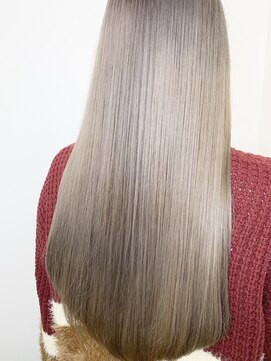 アヴァンス 泉大津店(AVANCE.) ミルクティーベージュ×トリプルカラー×髪質改善