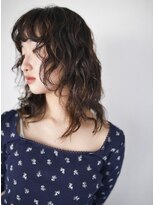 オーサム(AWESOME)&nbsp;レイヤーカット　ミディアムスパイラルパーマ