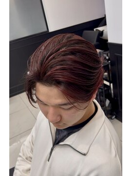 メンズラピス 栄店(Men's Lapis) メンズバレイヤージュセンターパート韓国ダウンパーマ