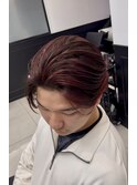 メンズバレイヤージュセンターパート韓国ダウンパーマ