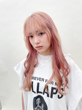 ニュート(Neut ) ハイトーンミルクティーベージュ/イヤリングカラーピンク