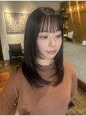 髪質改善ストレート×大人レイヤー
