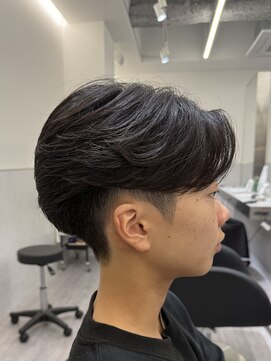 ビカムメンズヘアー 栄店(become men's hair) 曲がる縮毛矯正/名古屋/栄/ニュアンスパーマ