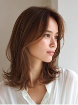 ランデブー 大宮(Rende-Zvous)&nbsp;クラゲヘアー/小顔に見せるヘア/ココアベージュ/大宮