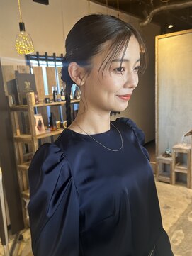 【LoE/天王寺あべの】お呼ばれヘアセット