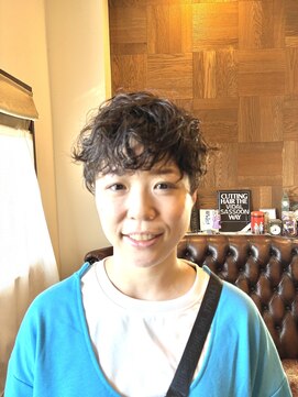 ボウベルズ ヘア アンド メイクアップ ドレッシング Bowbells hair&make up dressing マッシュパーマ