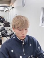 ルシア 京都四条河原町烏丸(LuciA)&nbsp;【メンズ】韓流マッシュカット×ブリーチ