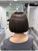 【小峯 さおり】グレーアッシュカラー【髪質改善カラー】