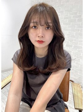 レイラバイアフロート 吉祥寺(Lila by afloat) 韓国ヘア/艶髪/フェイスレイヤー/モカブラウン