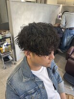 グルーマーズトウキョウ(GROOMER/S TOKYO)&nbsp;men's/メンズパーマ/波巻きツイストスパイラル/スペインカール
